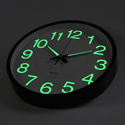 Silent LED | Modern Wall Clock with Bright Illumination | 12-Inch Design for Distraction-Free Learning 3