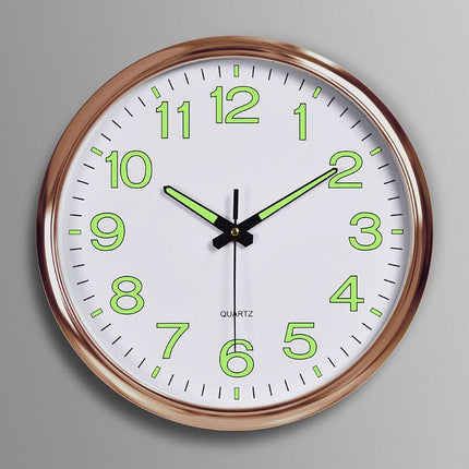 Silent LED | Modern Wall Clock with Bright Illumination | 12-Inch Design for Distraction-Free Learning 5