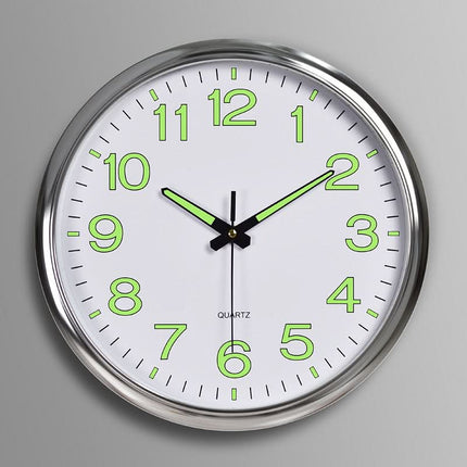 Silent LED | Modern Wall Clock with Bright Illumination | 12-Inch Design for Distraction-Free Learning 6