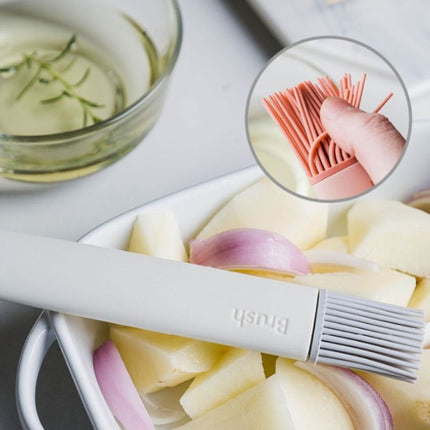Silicone Basting Brush with Non-Slip Handle | Durable Kitchen Tool for BBQ, Baking, and Pastry
