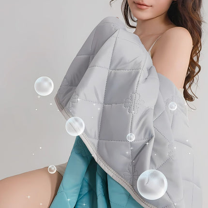SilkCool | Cooling Blanket with Instant Cooling Technology | Hypoallergenic Comfort for Sensitive Skin 5