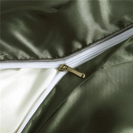 Silk Comfort | Luxurious Silk Duvet Cover for Ultimate Sleep Experience | Breathable and Temperature-Regulating Design 3