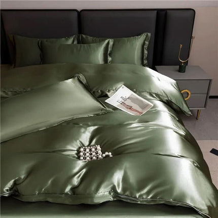 Silk Duvet Cover | Luxurious Breathable Comfort with Elegant Design | Perfect for Year-Round Sleep 1