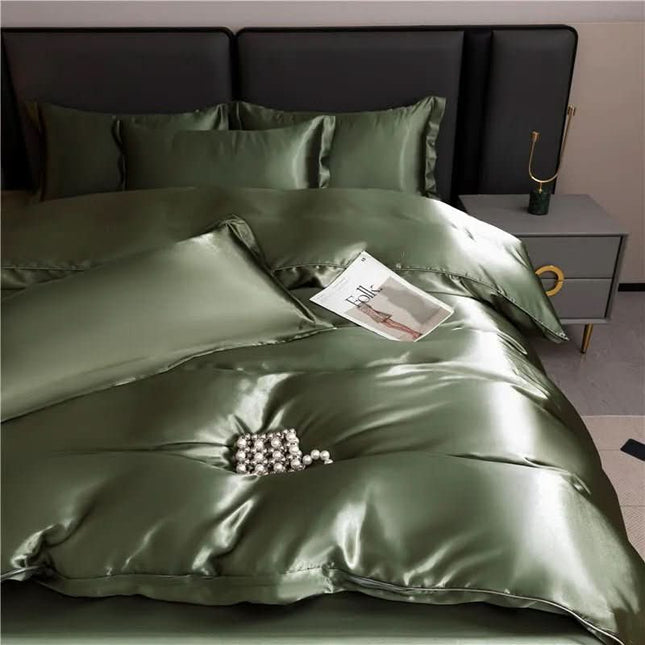 Silk Duvet Cover | Luxurious Breathable Comfort with Elegant Design | Perfect for Year-Round Sleep 1