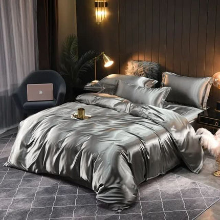 Silk Duvet Cover | Luxurious Breathable Comfort with Elegant Design | Perfect for Year-Round Sleep 5