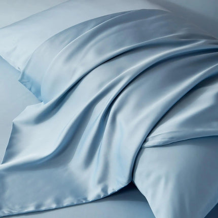 Silky Cooling Duvet Cover Set | Bamboo Fiber Construction with Zipper Closure for Lightweight Comfort 7