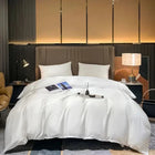 Silkyra | Luxurious Mulberry Silk Duvet Cover with Zipper Closure | Elegant Design for Ultimate Comfort 0