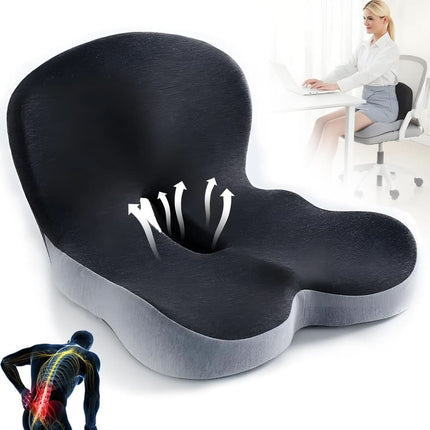 Memory Foam Seat Cushions, Ergonomic Seat Cushion – image 6