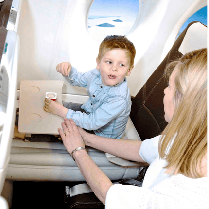 SkyComfort | Inflatable Airplane Seat Bed for Toddlers with Soft Surface | Compact Travel Solution for Comfortable Sleep 4