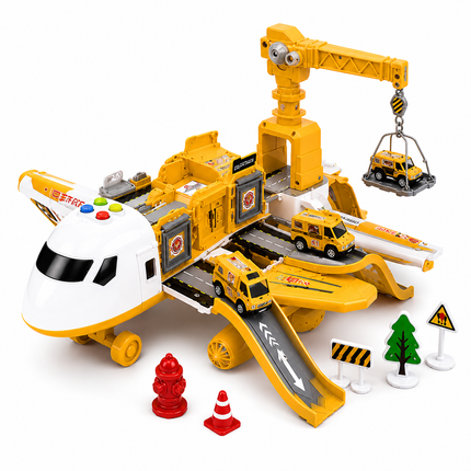 SkyMission | Adventure Airplane Playset with Multi-Vehicle Fun | Creative Role Play for Imaginative Exploration 8