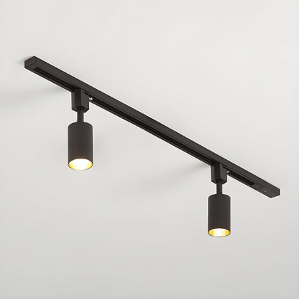 Sleek Cylinder | LED Track Lighting Fixture with 30° Beam Angle | Modern Design for Versatile Indoor Illumination 0