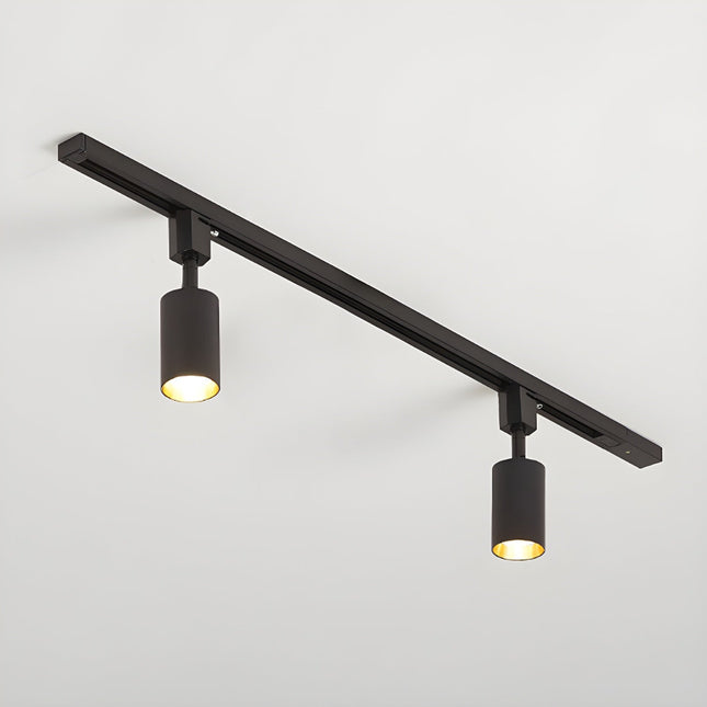 Sleek Cylinder | LED Track Lighting Fixture with 30° Beam Angle | Modern Design for Versatile Indoor Illumination 0