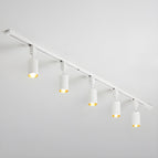 Small 5-lights: Diameter 59 in x H 9 in / White / Warm Light