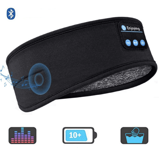 Sleep Harmony | Eye Mask Sleep with Bluetooth Headphones & Breathable Fabric for Restful Sleep 0