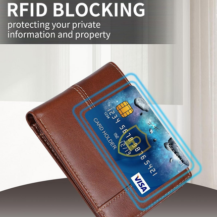 SlimArmor | RFID-Blocking Leather Bifold Wallet for Men with 16 Card Slots | Durable Design for Everyday Use 5