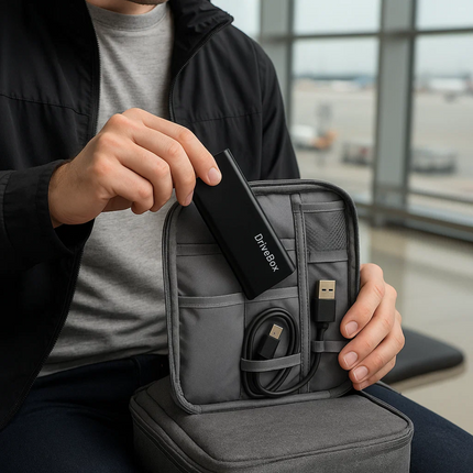 Slim Storage | 64GB USB-C External Hard Drive with Fast Connectivity | Portable Design for Effortless File Management 8