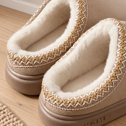 Womens Slippers, Soft Lined Non Slip House Shoes for Indoor