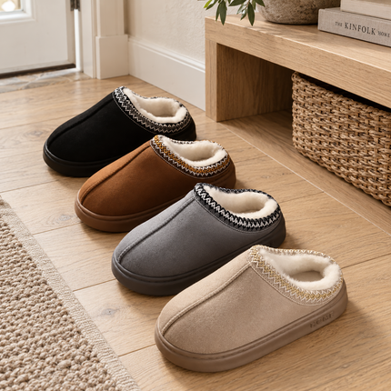 Womens Slippers, Soft Lined Non Slip House Shoes for Indoor – image 5