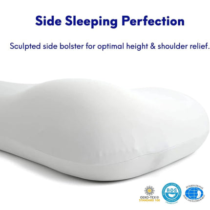 Slumblr | Memory Foam Pillow with Ergonomic Contour Design | Best Pillow for Neck Pain and Side Sleepers 6