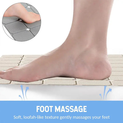 Slumblr | Non-Slip Silicone Bathtub Mat with Suction Cups & Drain Holes | Safe and Comfortable Bathing 4
