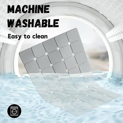 Slumblr | Non-Slip Silicone Bathtub Mat with Suction Cups & Drain Holes | Safe and Comfortable Bathing 5