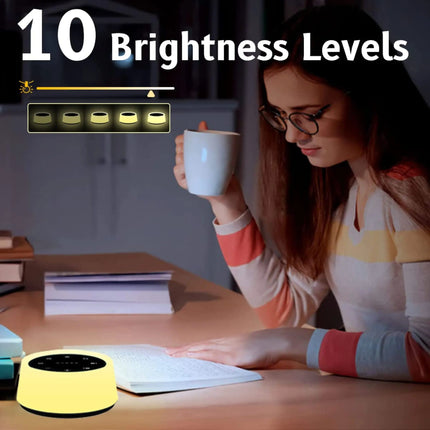 Slumblr | Portable White Noise Machine with RGB Night Light & USB Rechargeable Design for Sleep and Relaxation 3