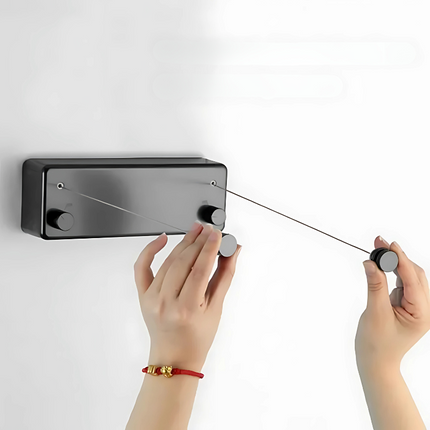 Retractable Clothesline Indoor, Outdoor Clothesline for Balcony and Garden