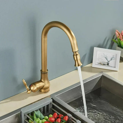 SmartSpout | Kitchen Faucet with Pull-Out Spray & Touch Sensor | Antique Bronze Finish for Effortless Use 3