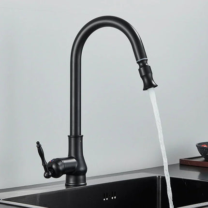 SmartSpout | Kitchen Faucet with Pull-Out Spray & Touch Sensor | Antique Bronze Finish for Effortless Use 7