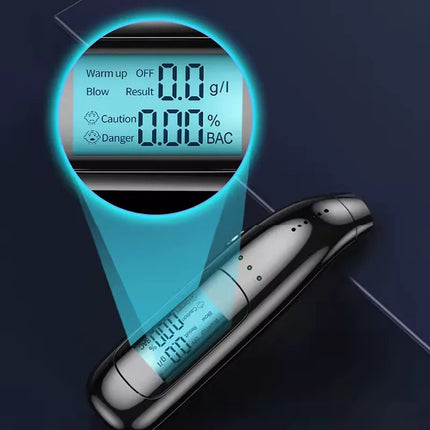 Smart Alcohol Tester | Digital Breathalyzer with LED Display for Accurate Readings 1