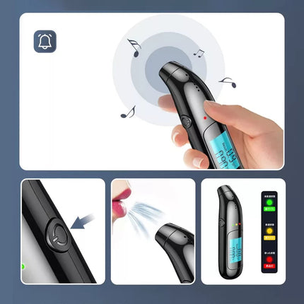 Smart Alcohol Tester | Digital Breathalyzer with LED Display for Accurate Readings 4