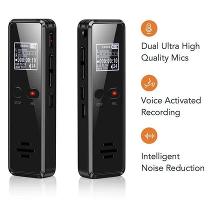 Smart Audio Recorder | Handheld Device with Voice Activation & 35-Hour Battery Life | Perfect for Lectures and Interviews 3