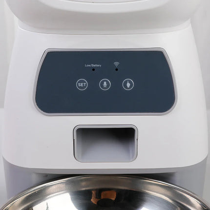 Smart Automatic Pet Feeder | Programmable Feeding Solution with Voice Recording for Happy Pets 2