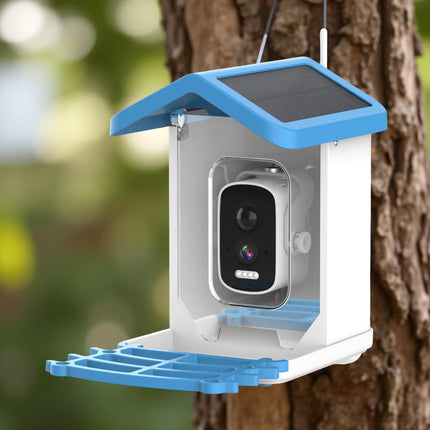 Smart Bird Feeder Camera | Outdoor Solar-Powered Device with HD Video Capture | Effortless Birdwatching for Nature Enthusiasts 0