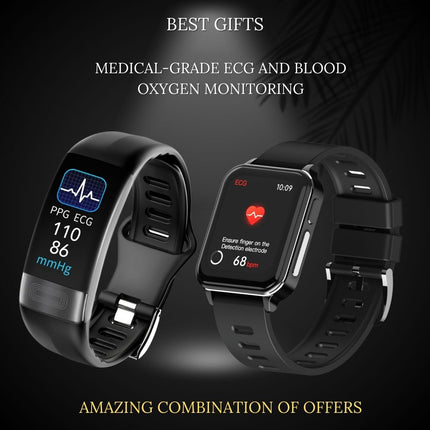 Smart Bracelet Fitness Tracker with ECG & Blood Oxygen Monitoring | Sleek Design for Daily Health Insights 10