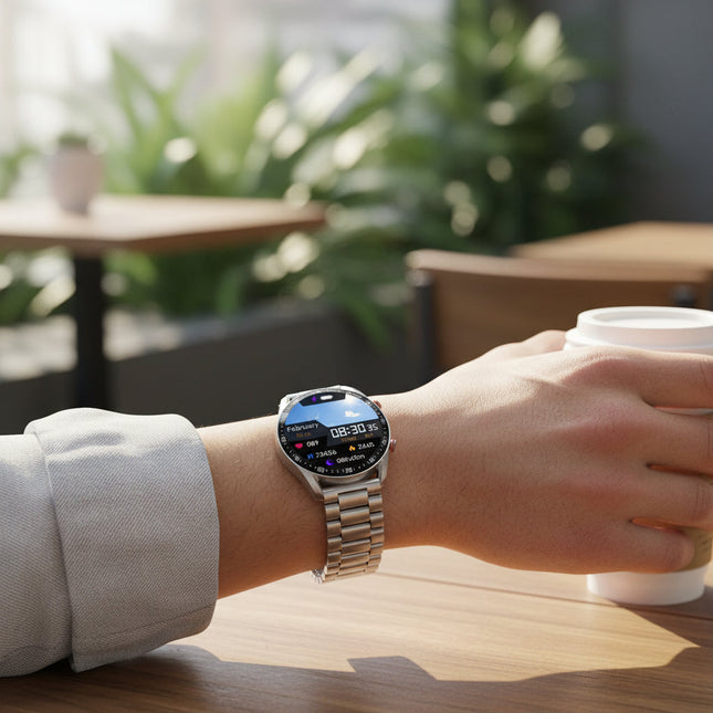 Smart Fitness Tracker | Multifunction Smartwatch with Heart Rate Monitoring | Stylish Design for Active Lifestyles 0