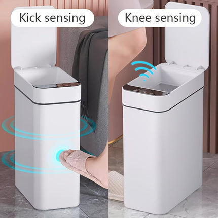 Smart Home | 11L Touch-Free Sensor Waste Bin with Dual Activation Modes | Sleek Design for Hygiene 7