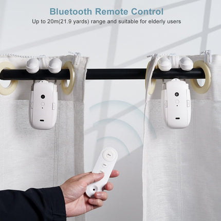 Smart Home | Automatic Curtain Opener with Bluetooth Control | Whisper-Quiet Operation for Effortless Living 6