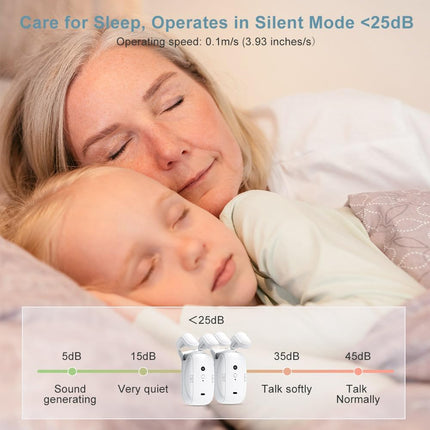 Smart Home | Automatic Curtain Opener with Bluetooth Control | Whisper-Quiet Operation for Effortless Living 7
