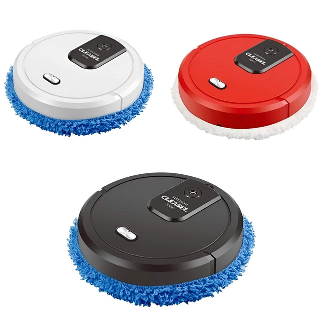 Smart Home | Circular Automatic Robot Mop with Intelligent Navigation | Effortless Cleaning for Spotless Floors 1