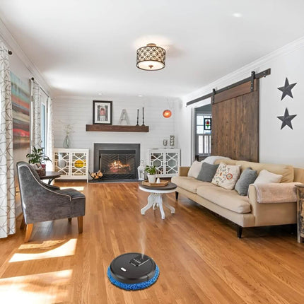 Smart Home | Circular Automatic Robot Mop with Intelligent Navigation | Effortless Cleaning for Spotless Floors 3