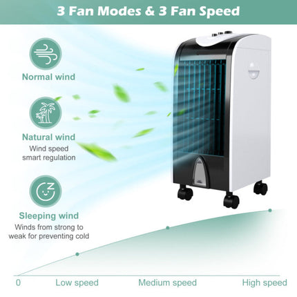 Smart Home | Portable Air Cooler with 4-in-1 Functionality | Efficient Cooling for Comfort 4