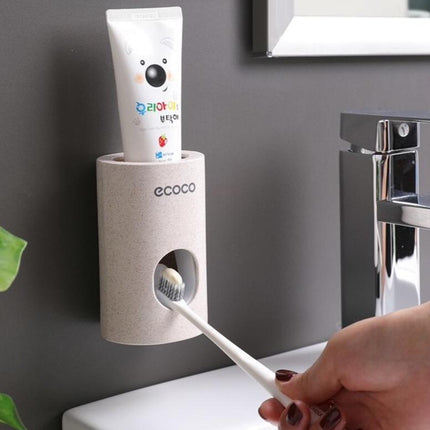 Smart Hygiene | Automatic Toothpaste Dispenser with Wall Mount for Organized Bathroom 2