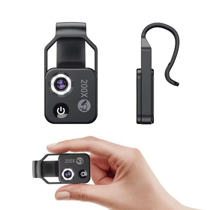 Smart Lens | 200X Phone Camera Lens with Universal Clip-On Attachment | High-Definition Macro Photography for Incredible Detail 4