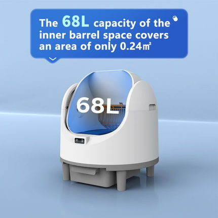 Smart Litter Box | Automatic Self-Cleaning Cat Litter Box with App Control | Odor Control for Cleaner Homes 3