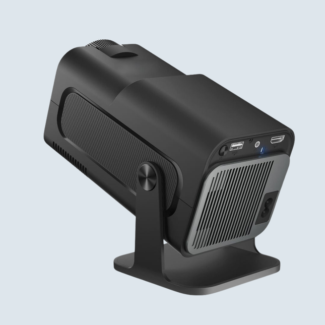 Smart Mini Projector | WiFi & Bluetooth Connectivity for Seamless Streaming | Portable Design for Home Entertainment 1