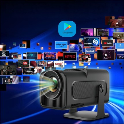 Smart Mini Projector | WiFi & Bluetooth Connectivity for Seamless Streaming | Portable Design for Home Entertainment 3