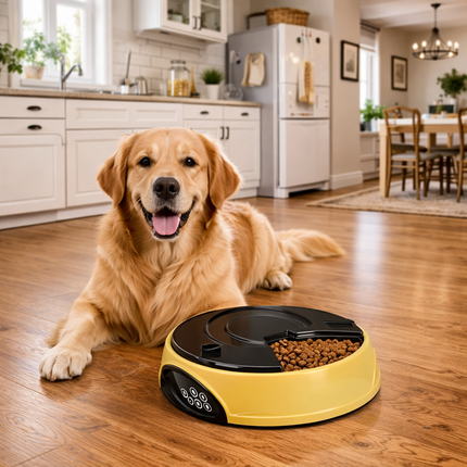Smart Pet Feeder | Automatic Cat & Dog Feeder with Portion Control | Timed Meal Dispenser for Healthy Nutrition 2