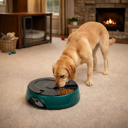 Smart Pet Feeder | Automatic Cat & Dog Feeder with Portion Control | Timed Meal Dispenser for Healthy Nutrition 4