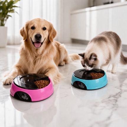 Smart Pet Feeder | Automatic Cat & Dog Feeder with Portion Control | Timed Meal Dispenser for Healthy Nutrition 5